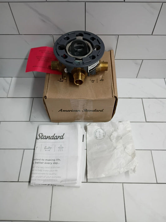 American Standard Rough-In Valve RU-1 Series Universal Inlets/Outlets New OB