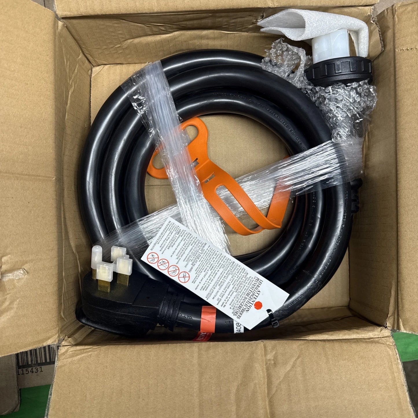 VEVOR 15 Feet Generator Extension Cord 50A 125/250V CS6364 Locking Connector