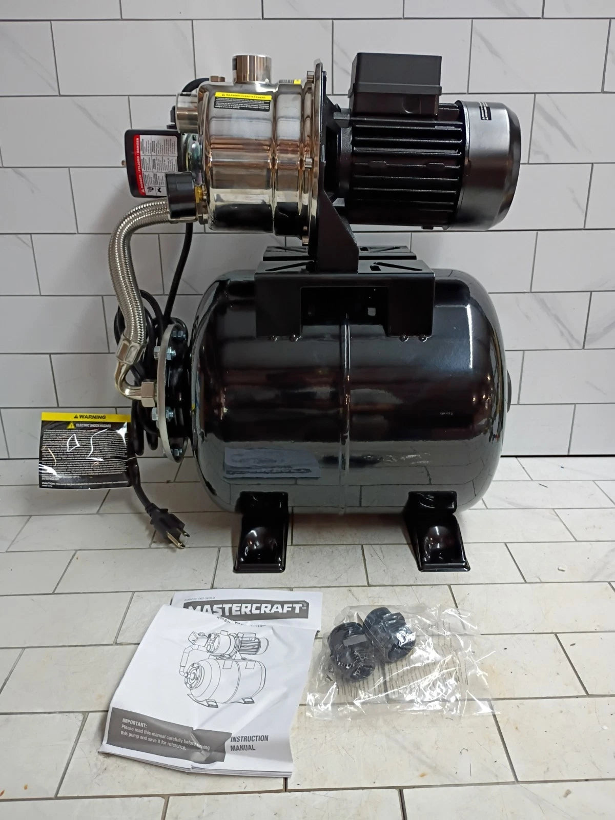 Mastercraft 3/4-HP Shallow Well Electric Jet Pump (Model 062-3428-8) 115V OB