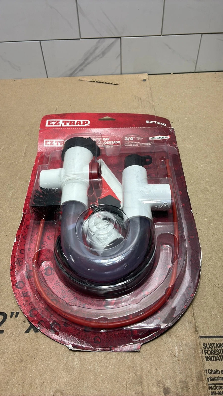 EZ Trap 83211 200 Series Smart Trap Kits 210 3/4" with Switch 1" Deep