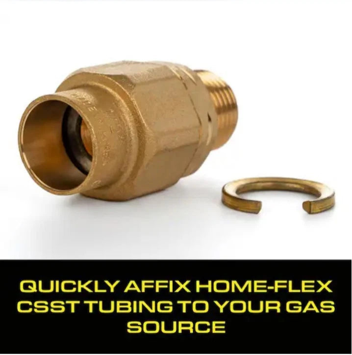 1/2 in. CSST x 25 ft. Corrugated Stainless Steel Tubing and 1/2 in. CSST....