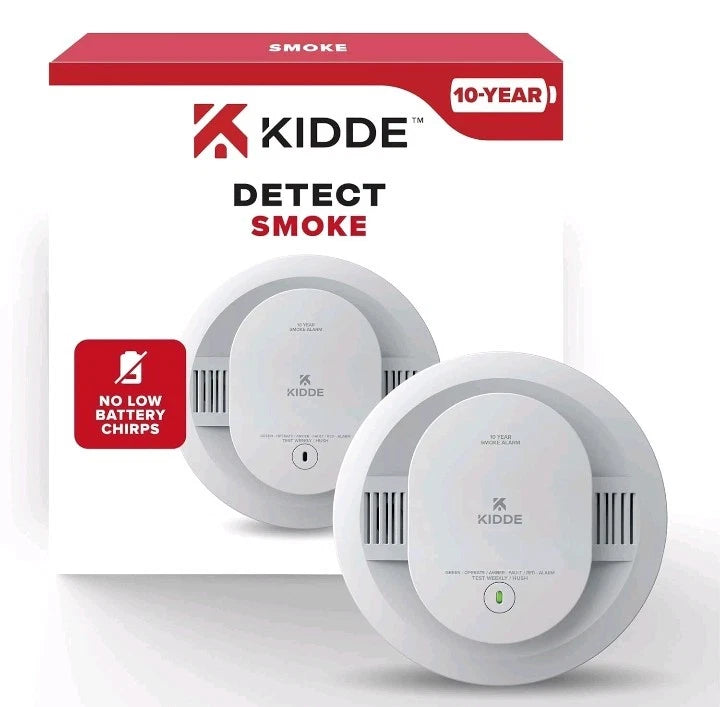 Kidde Smoke Detector Battery Powered LED Warning Light Indicators, 20SD10