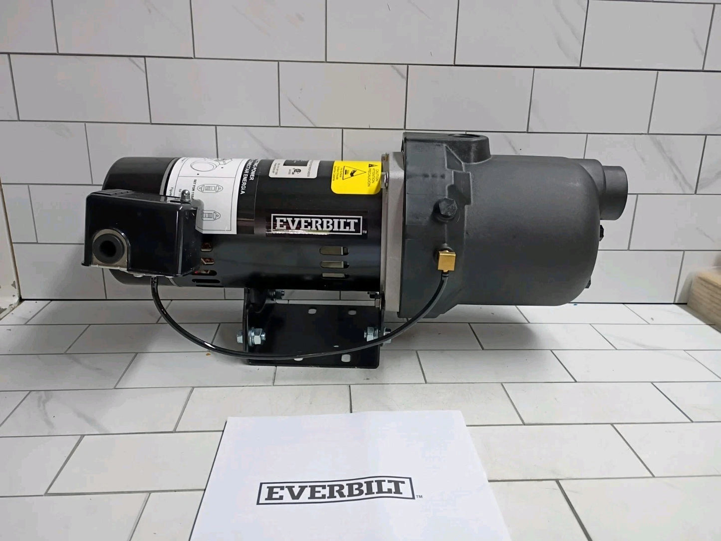 Everbilt HDSWJ5P 1/2 HP Plastic Shallow Well Jet Pump New OPEN BOX