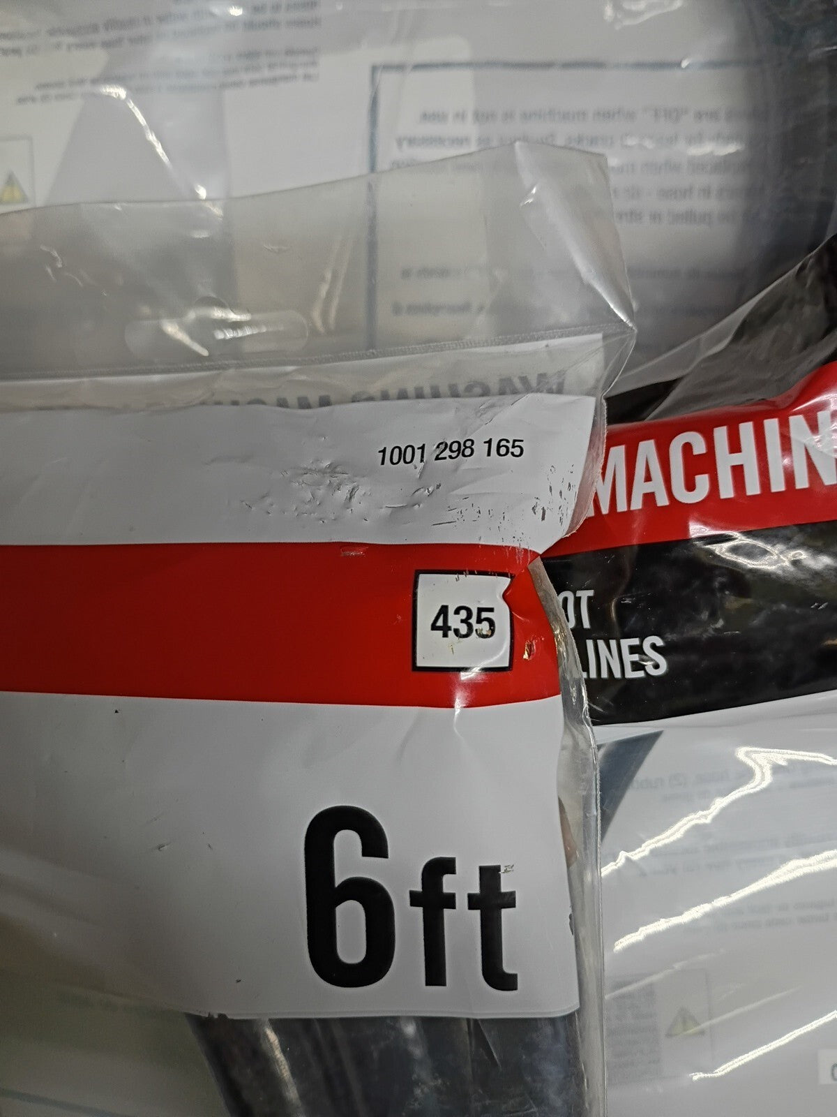 3-PK Everbilt 1001298165 Washing Machine Fill Hose 3/4" FHT x 3/4" FHT x 72", OB