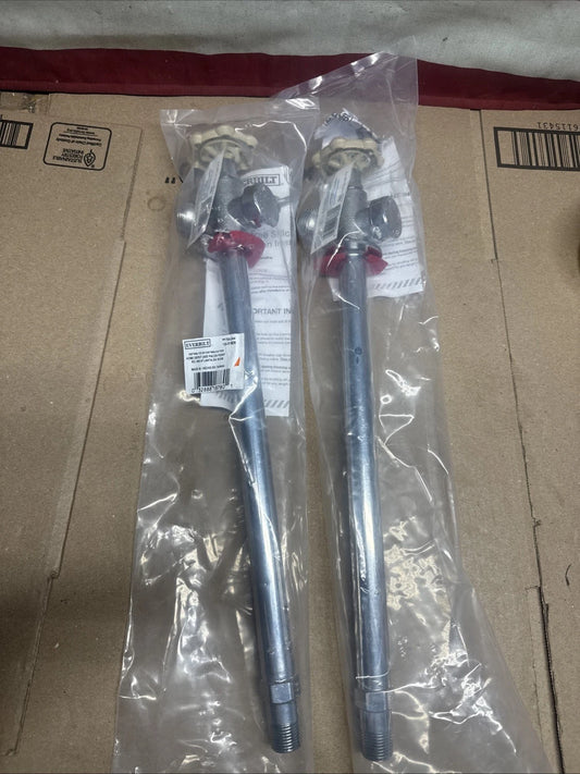 2 Everbilt 1/2"x 3/4" x12" Brass Anti-Siphon Frost Free Sillcock Valve 2 Pack