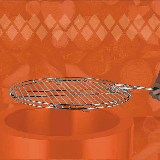 Stainless Steel Grill Grate for HotShot Homestead Low Smoke 25 in. Fire Pit