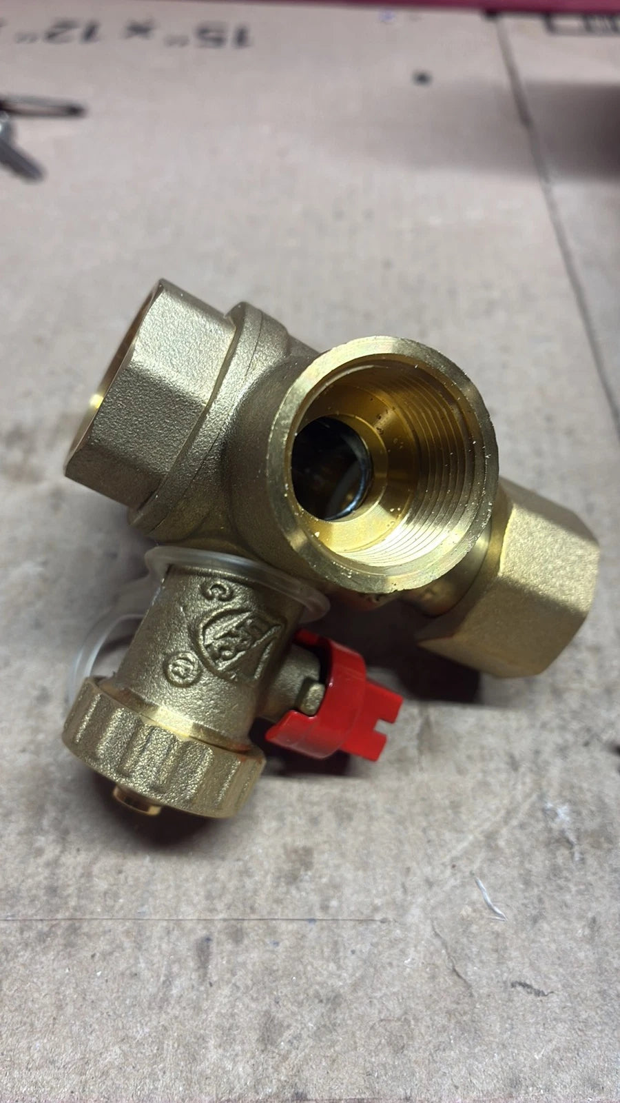 Rheem RTG20326 Brass Service Valve Kit 3/4" FIP Union x FIP, OB