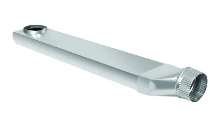 2pk Space Saver Aluminum Dryer Vent Duct With Straight Outlet 28" x 45" New OB