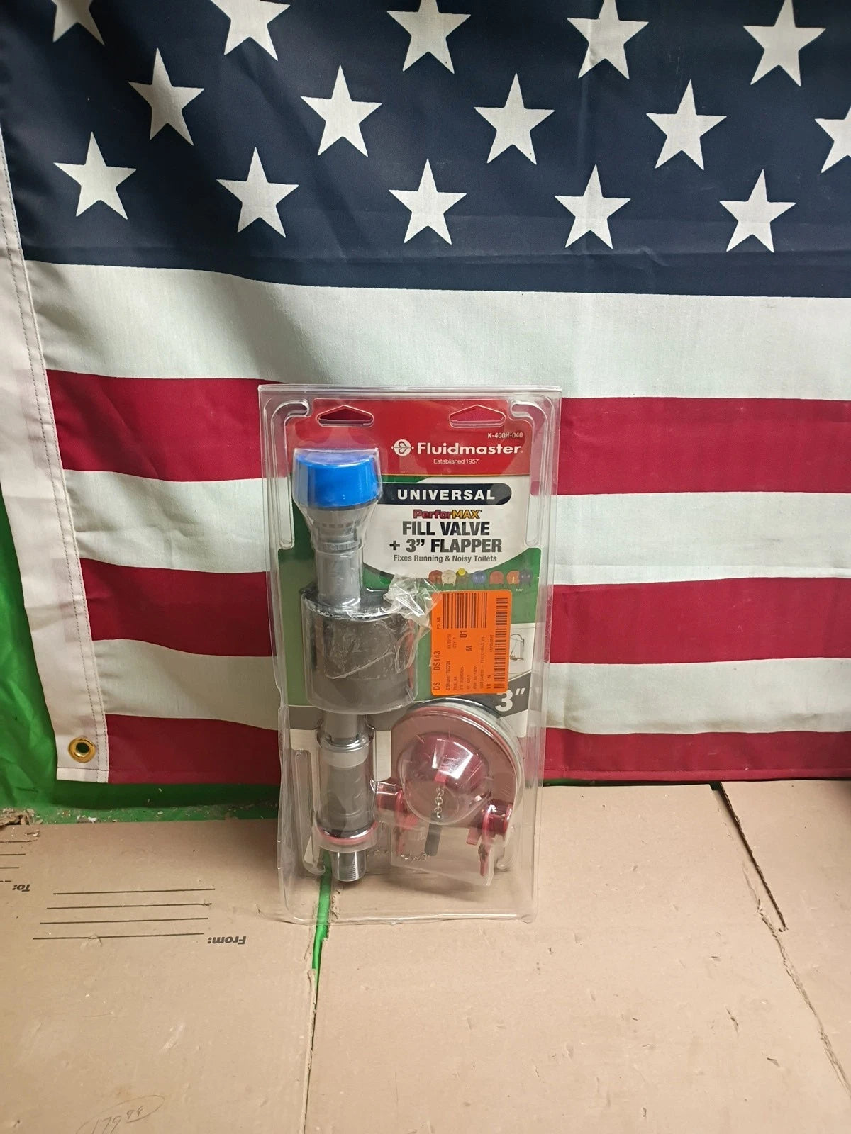 LOT OF 10 Fluidmaster PerforMAX Fill Valve and 3-Inch Flapper Toilet Repair