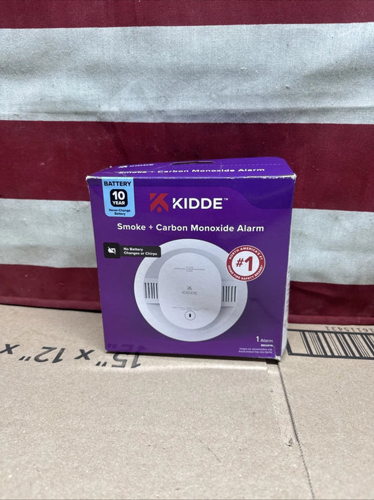 Kidde Smoke & Carbon Monoxide Detector 30CUD10, 10-Yr Battery