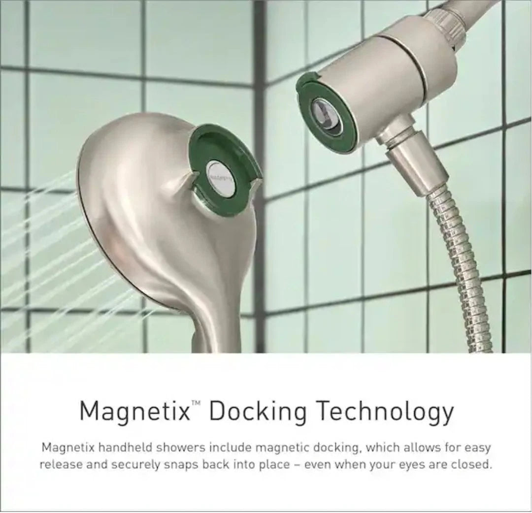 Moen 26000 Attract w/Magnetix 6-Spray 3.75in. Handheld Adjustable Showerhead