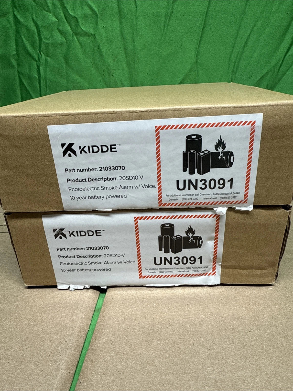 2-pack Kidde Detect 20SD10-V Smoke Alarm New Open Box