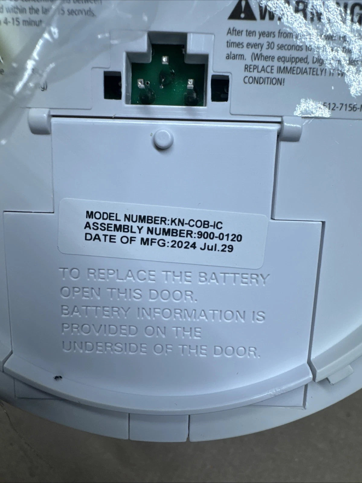 2 Pack Kidde Firex Hardwired Carbon Monoxide Detector w/LED, 9V Backup Battery