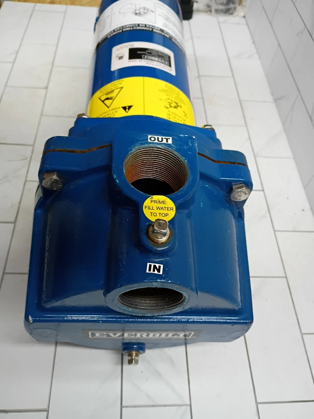 Everbilt Professional Irrigation Pump Cast Iron 2 HP Dual Voltage, HDLS20 PARTS