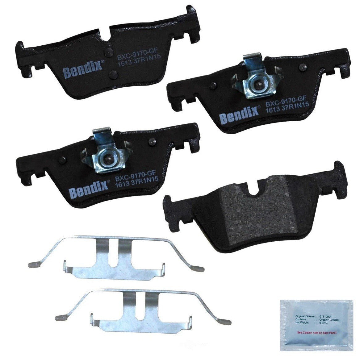 Disc Brake Pad Set-Priority One Ceramic BPR Bendix CFC1613