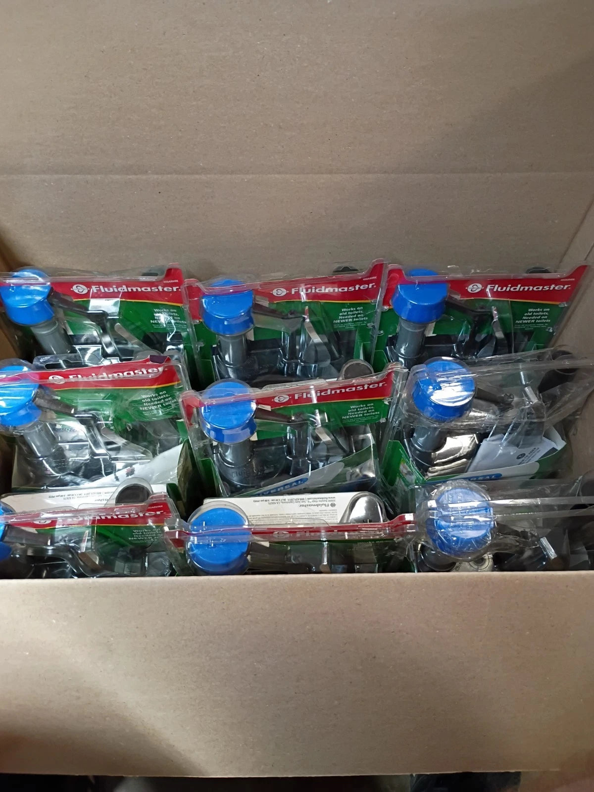 LOT OF 9 Fluidmaster 400ARHRK Universal Complete Toilet Rebuild Repair Kit 10 OB