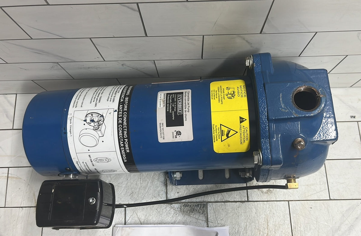 Everbilt HDCWJ10, 1 HP Professional Convertible Jet Pump PARTS ONLY