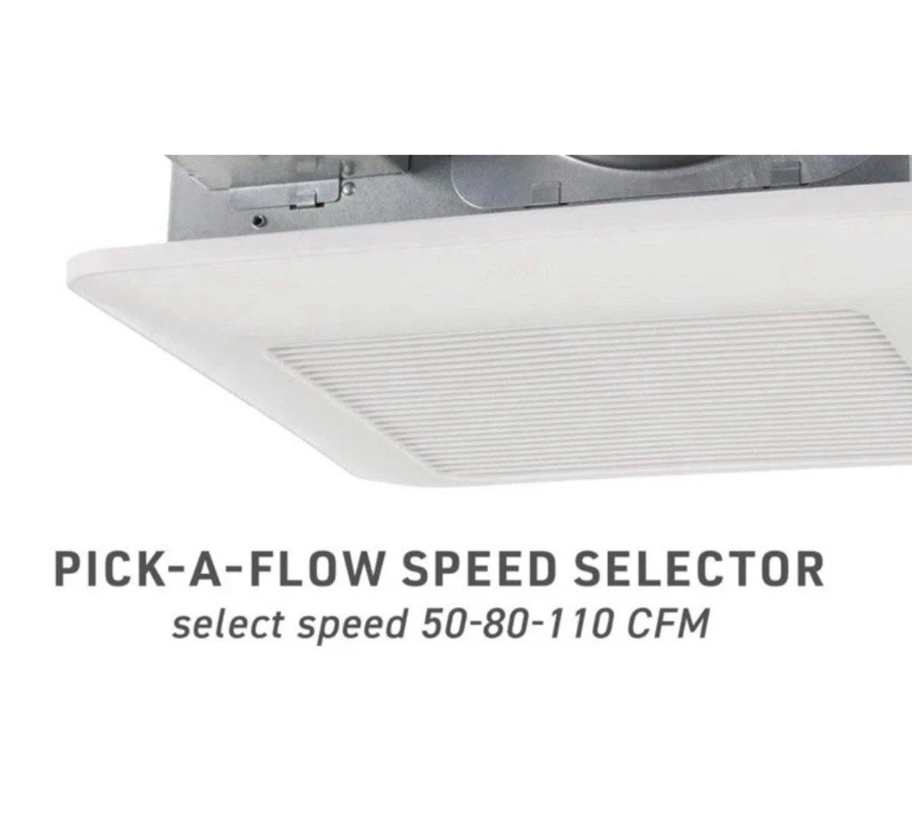 Panasonic FV-0511VQ1 WhisperCeiling DC Pick-A-Flow Ceiling Exhaust Fan Open Box