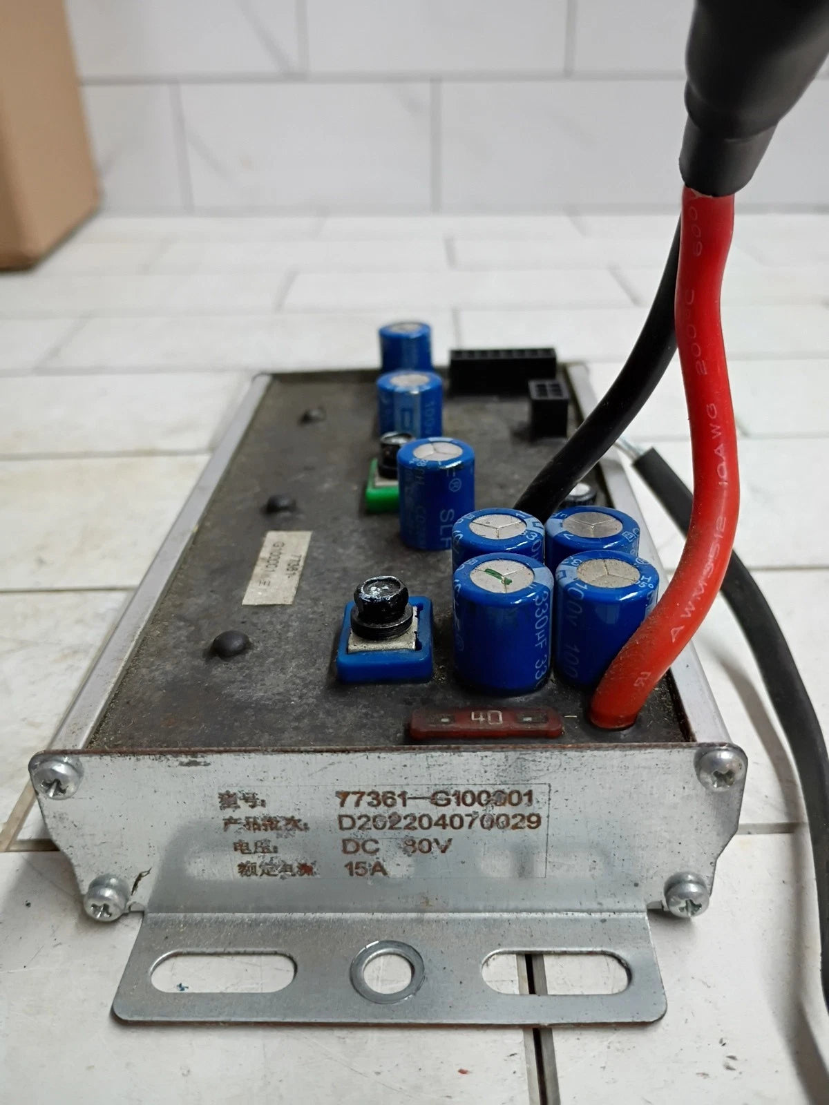 Ryobi Drive Motor Controller for Z30Li Z42Li & Z54Li 80v Zero Turn Mowers Used