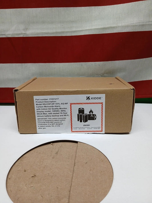 Kidde Carbon Monoxide Alarm with Indoor Air Quality Monitor KN-COP-DP-10YL-AQ-WF