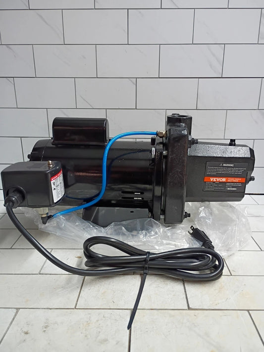 1.5Hp VEVOR ZX50283 Home or Irrigation CAST IRON SPRINKER PUMP - Open Box