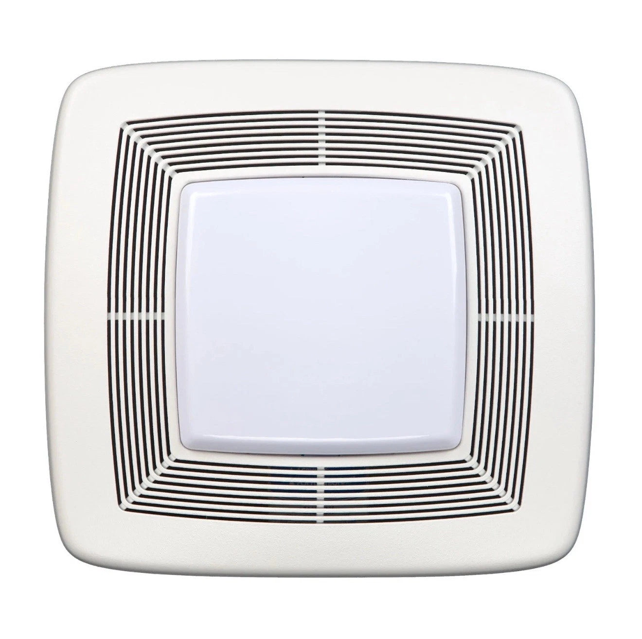 Broan QT130LE 130 CFM 1.5 Sone Ceiling Mounted Bathroom Exhaust - White