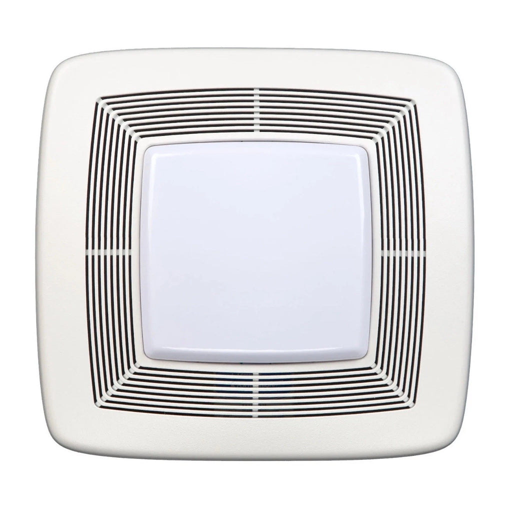 Broan QT130LE 130 CFM 1.5 Sone Ceiling Mounted Bathroom Exhaust - White.