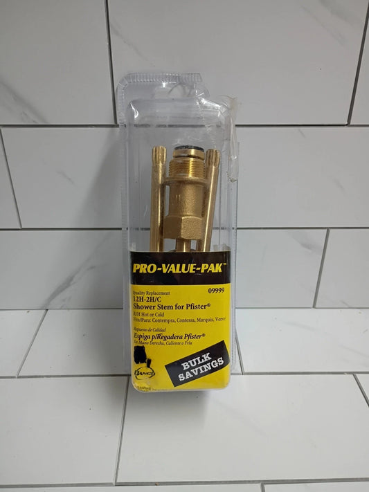 ( 3- Stem ) Danco 09999 12H-2H/C Shower Stem for Pfister