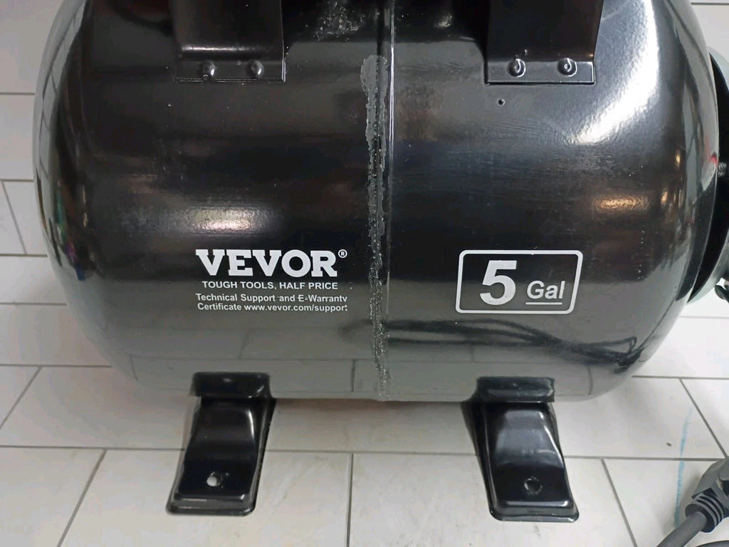 VEVOR 1HP Shallow Well Pump with Pressure Tank 1000GPH Irrigation Booster Pump