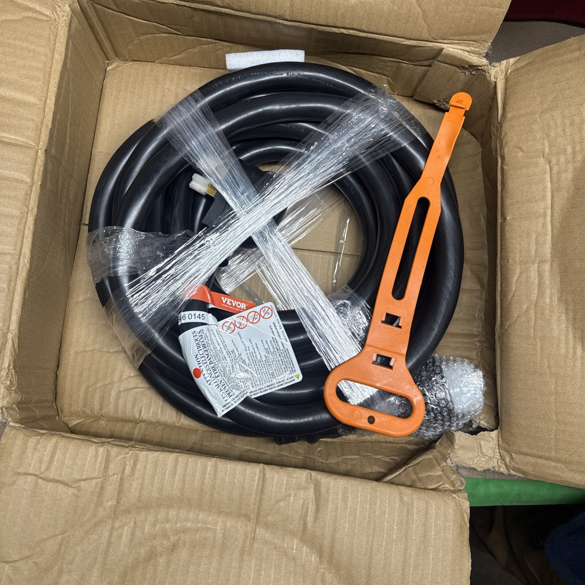 VEVOR 30 ft. Generator Extension Cord 50 Amp 250-Volt Generator Extension Cord.