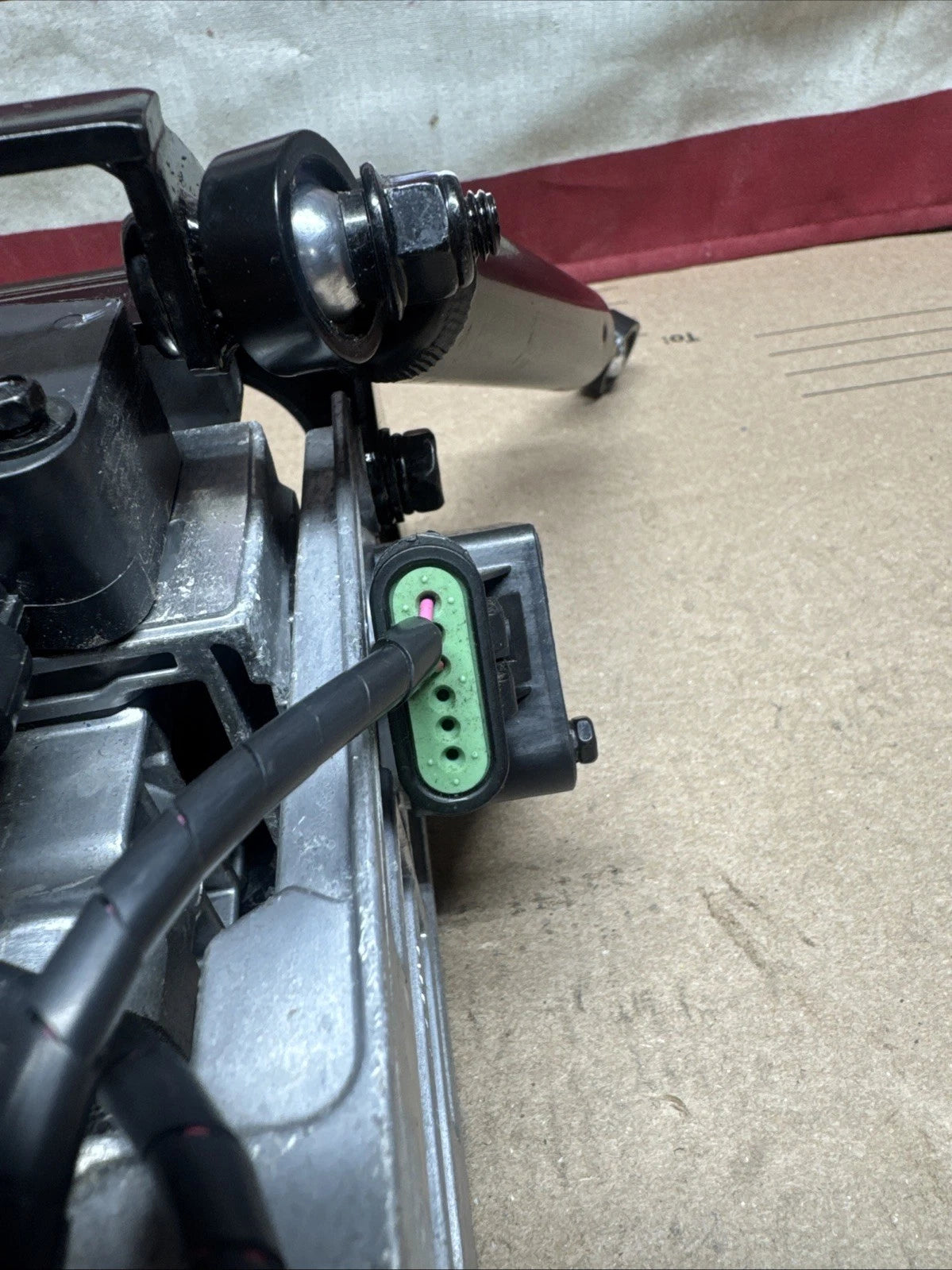Joystick Assy w/ Sensors & Mixing Board For Ryobi Z42Li 80v Zero Turn Mower