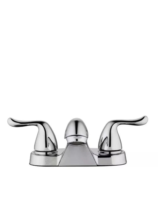 2PK NEW Glacier Bay Constructor 217 251 Bathroom Faucet in Polished Chrome