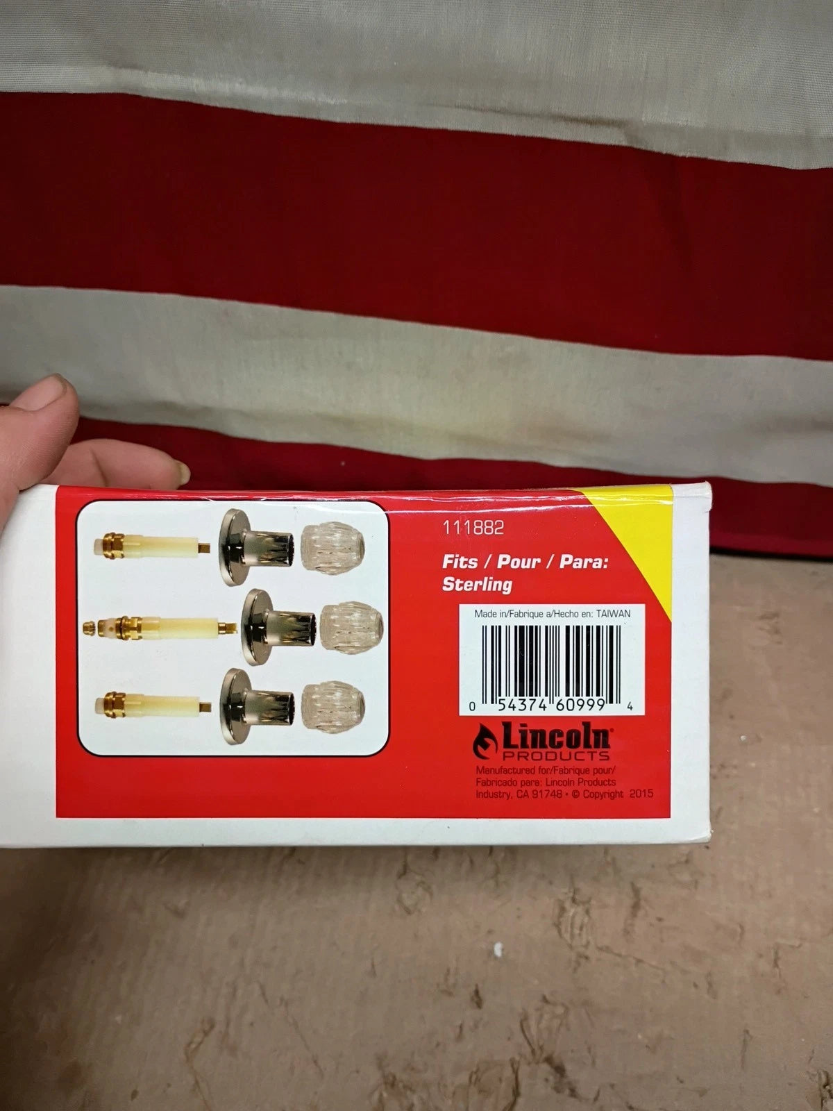 LINCOLN PRODUCTS LIN111882 3 VLV RBLD KIT FITS STERLING
