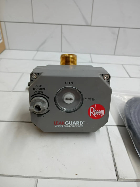 Leak Guard Water Heater Leak Detector Automatic Shut-Off Valve Rheem AP19457