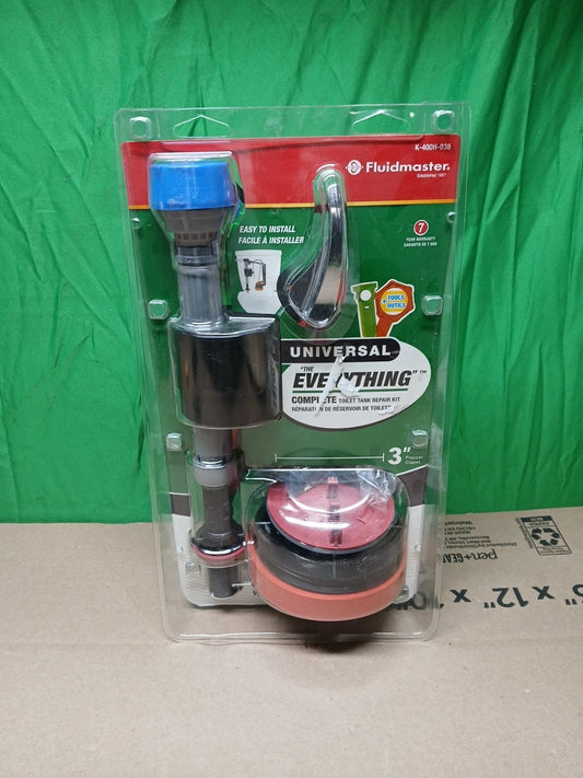Fluidmaster Everything Toilet Repair Kit MultiColor 3 K-400H-038-T4.