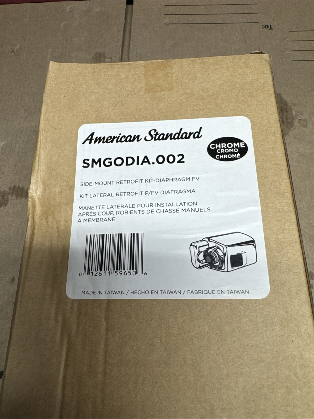 American Standard Sensor Retrofit Flush Valve Polished Chrome SMGODIA.002