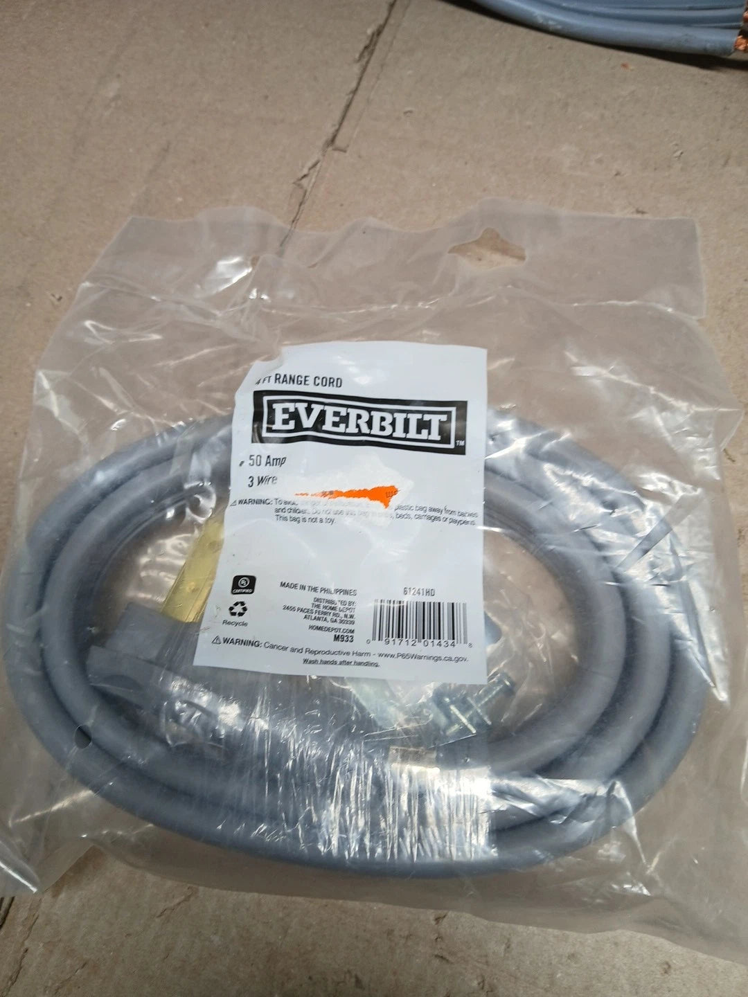 Lot Of Range And Dryers Cords Everbilt (See Discription) Below
