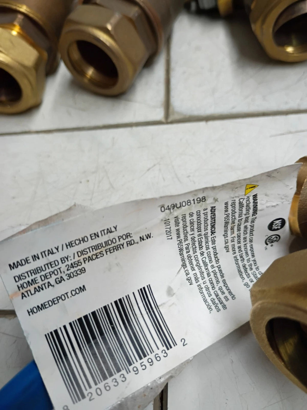 (27 Pack) Everbilt 3/4 in COMP Lead Free Brass Ball Valve