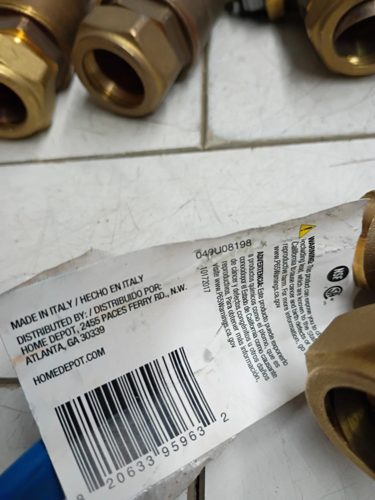 (27 Pack) Everbilt 3/4 in COMP Lead Free Brass Ball Valve