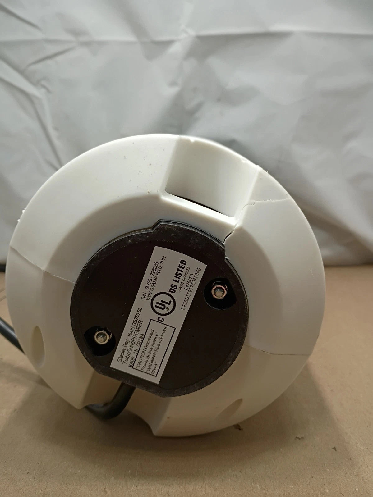 Glacier Bay TurboGrind Premier 3/4 hp. Continuous Feed Garbage Disposal READ