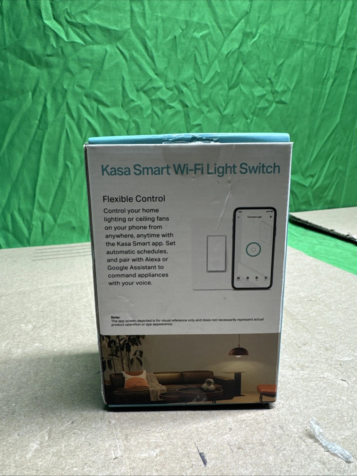 2Pk Tp-Link Kasa Smart Light SwitchHS200,Single Pole,Needs Neutral Wire,2.4GHz W