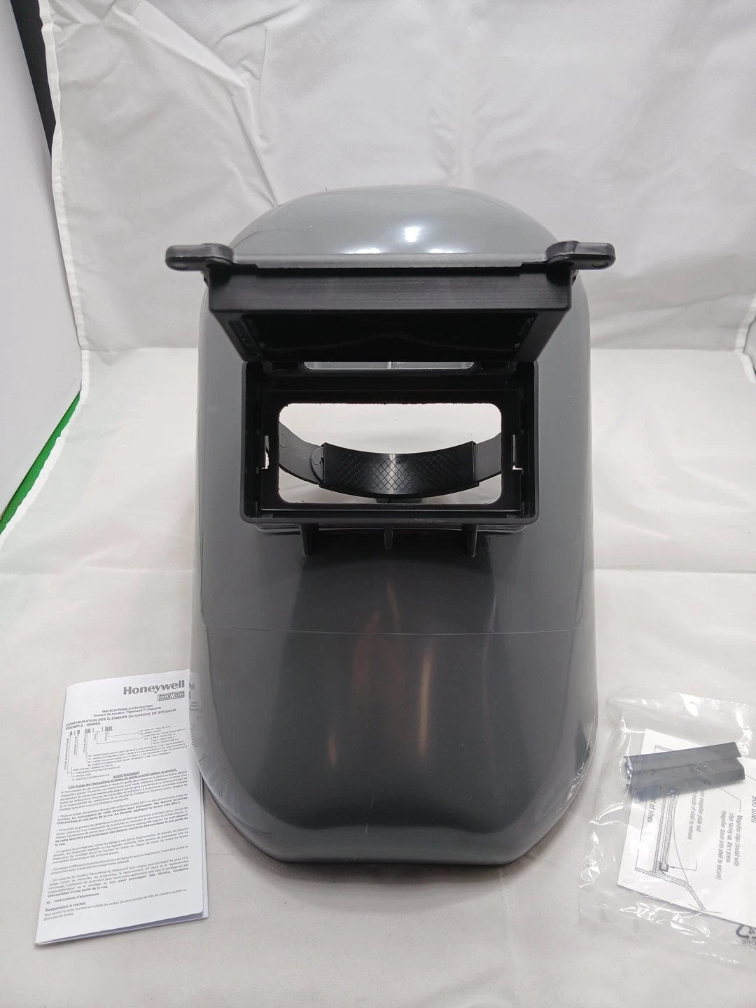 HONEYWELL FIBRE-METAL 906GY Passive Welding Helmet, Shade 10, Gray