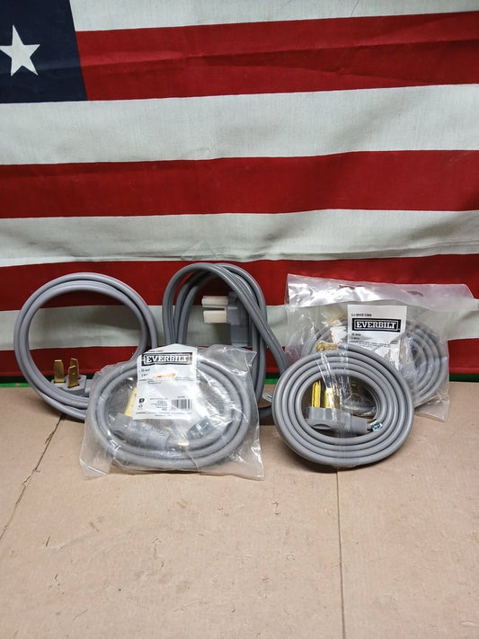 Lot Of Range And Dryers Cords Everbilt (See Discription) Below