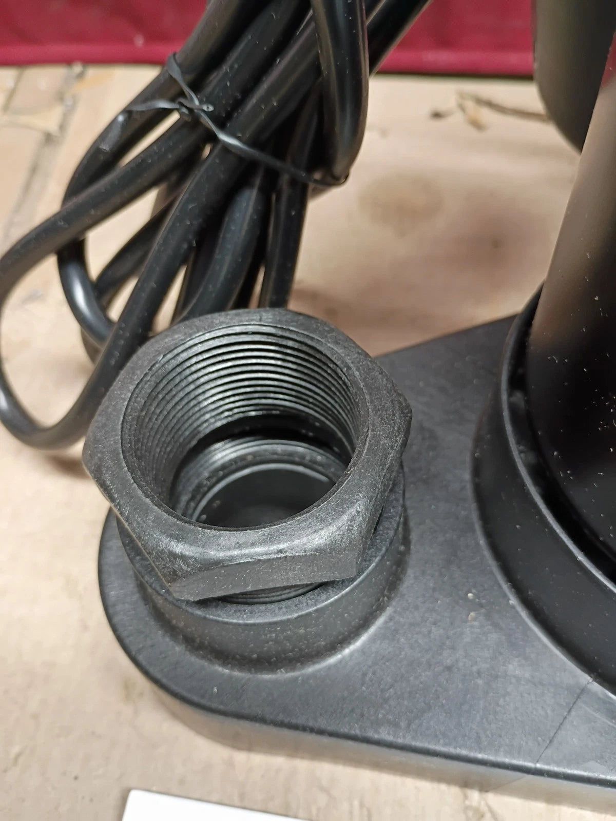 Everbilt HDSP33W 1/3 HP Corrosion Resistant Aluminum Sump Pump Tether Switch, OB