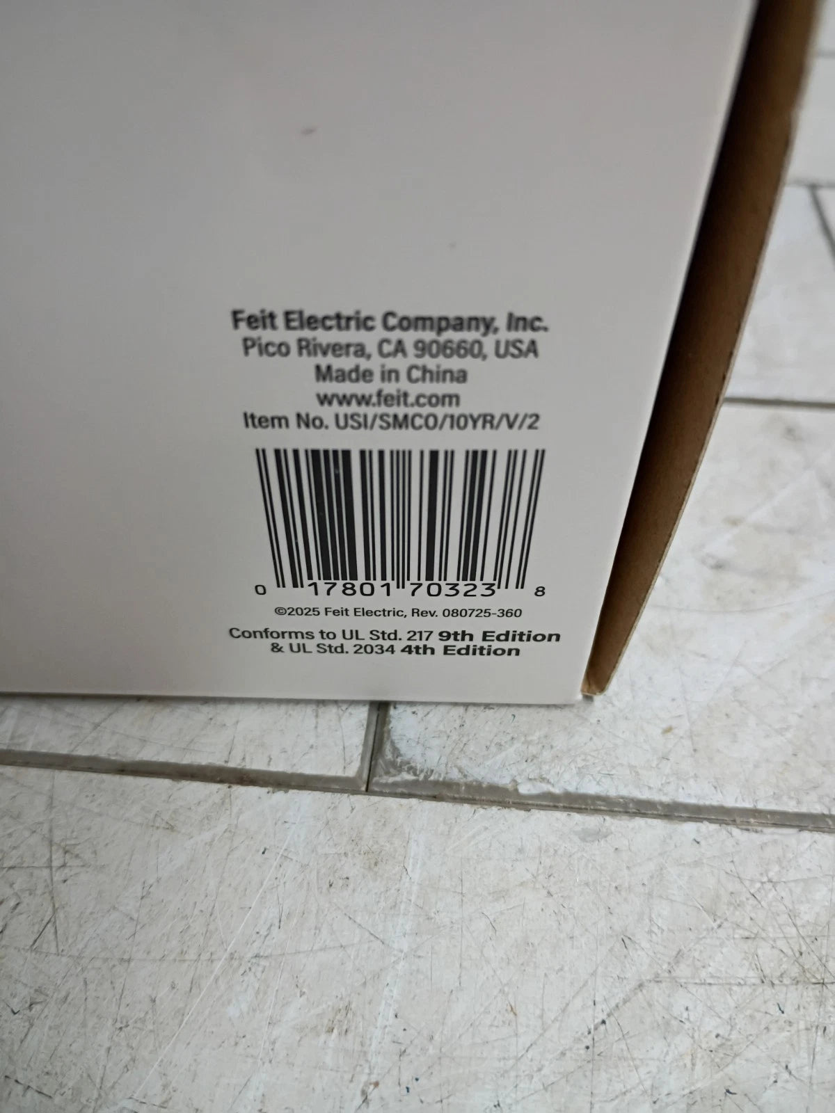 USI 2-Pack 10-Year Battery Combination Smoke and Carbon Monoxide Detector. New