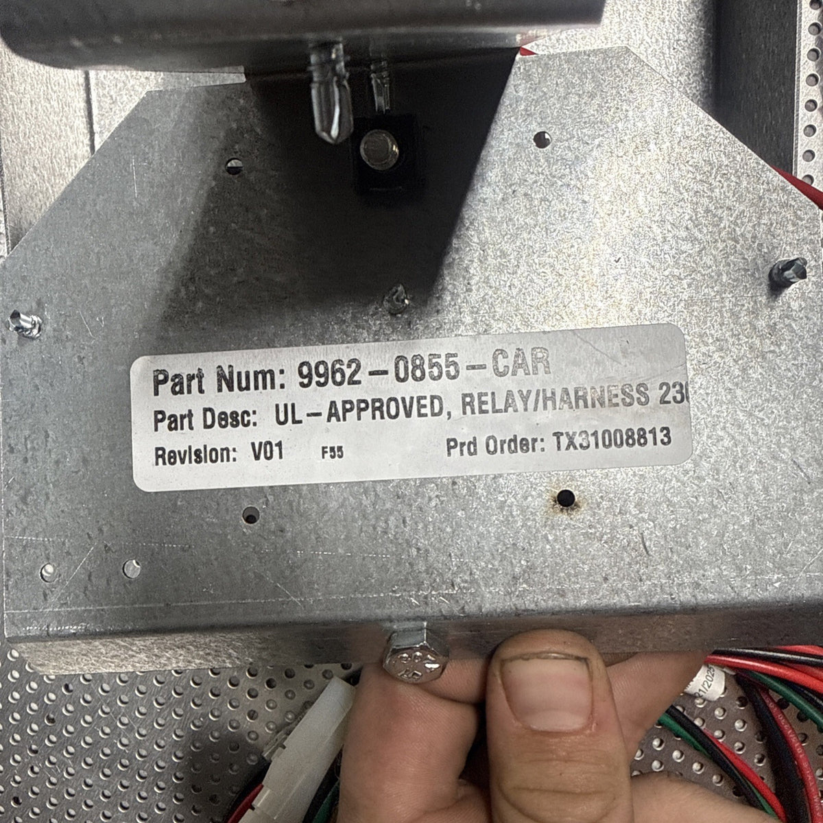 Carrier 9962-0855 -CAR OEM Integrated Relay, Harness and Dual Capacitor READ DES