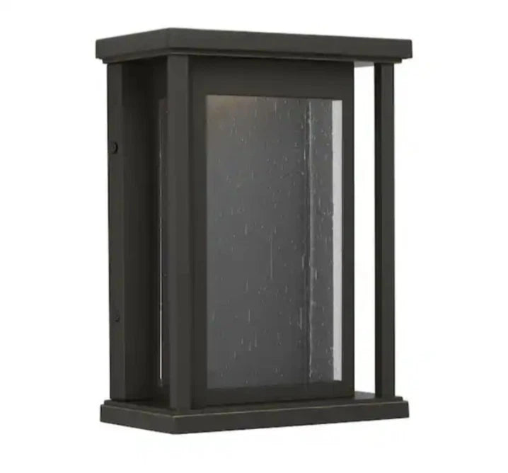 Faywood Small 7.5 in. W x 10.5 in. H Antique Bronze Outdoor Hardwired Wall OB