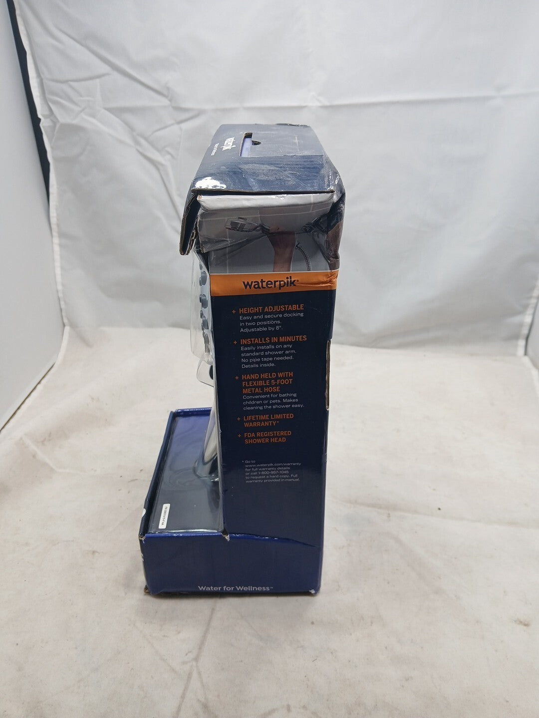 Waterpik 7-Spray Power Pulse Handheld Shower Head Polished Chrome XOD-763ME OB
