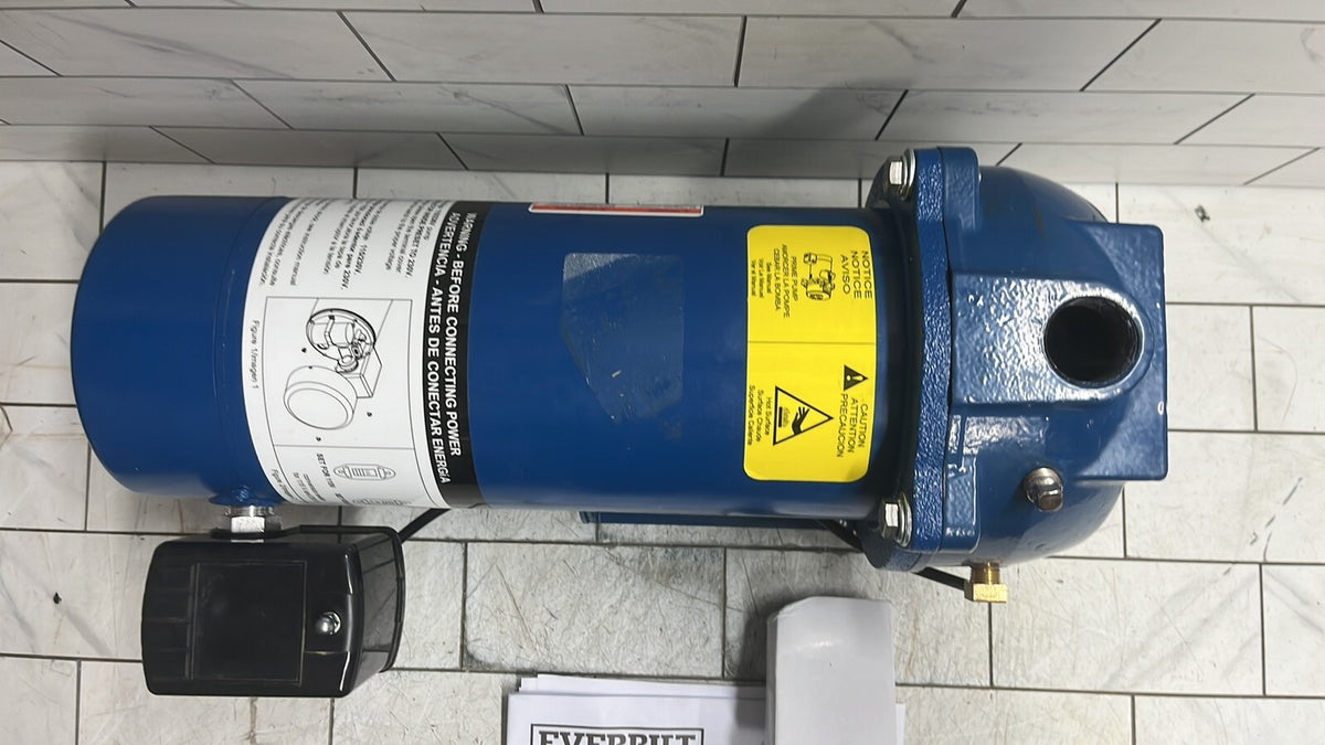 Everbilt HDCWJ10 1 HP 115/230V Professional Convertible Jet Pump 30/50 PARTSONLY