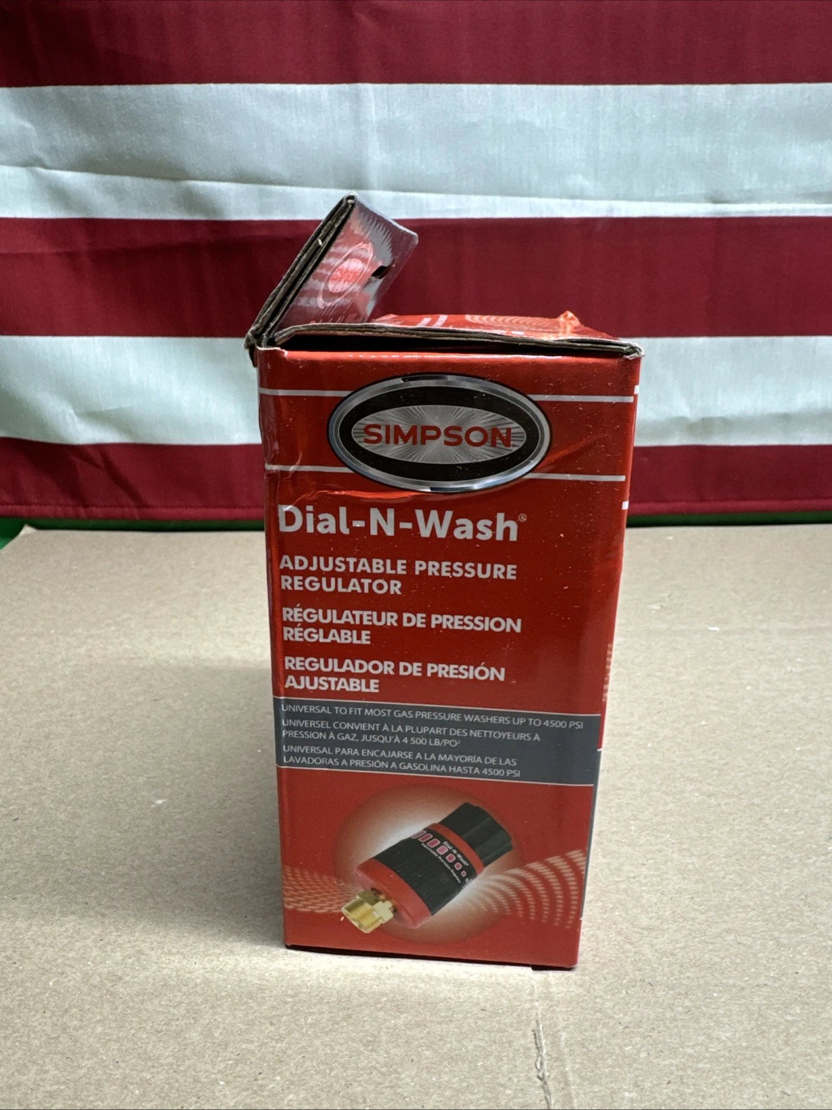 Simpson 4500PSI Dial-N-Wash Adjustable Pressure Washer Regulator 82232 FREE SHIP